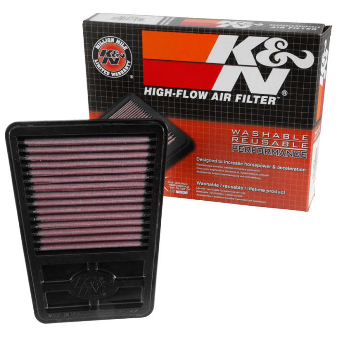 Luftfilter Standard K & N Black/Red