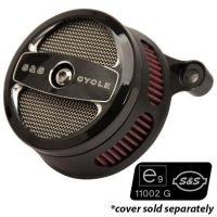 Luftfilter Stealth EC Godkänd Svart S&S Cycle