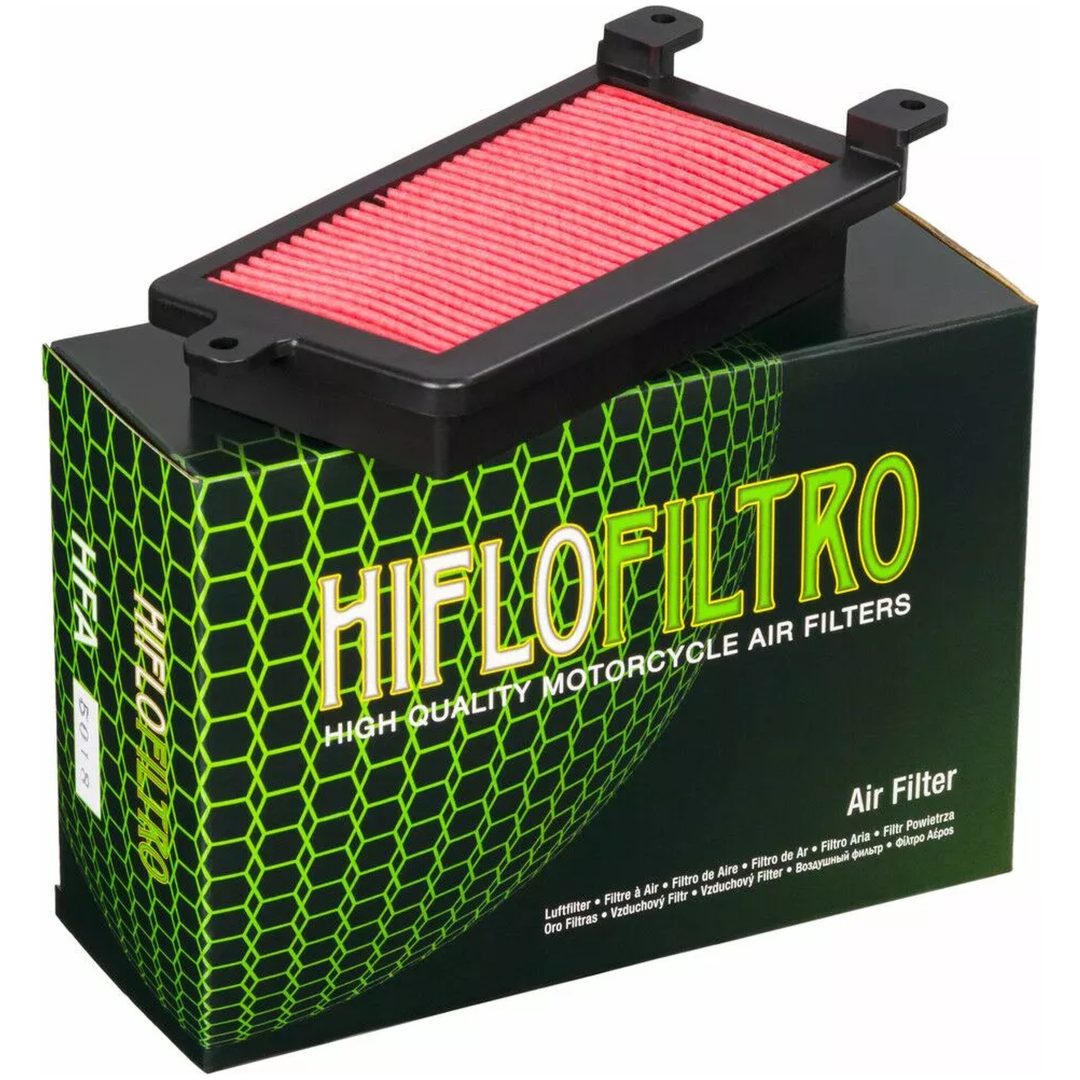 Luftfilter Svart/röd HIFLO