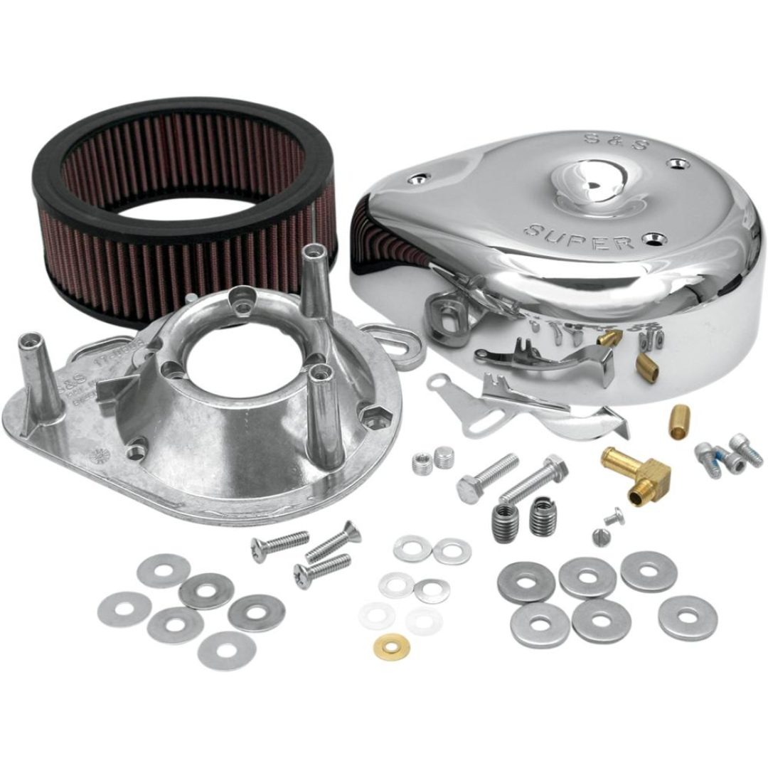 Luftfilter Teardrop Kit E/G förgasare S&S Cycle Kit / Chrome