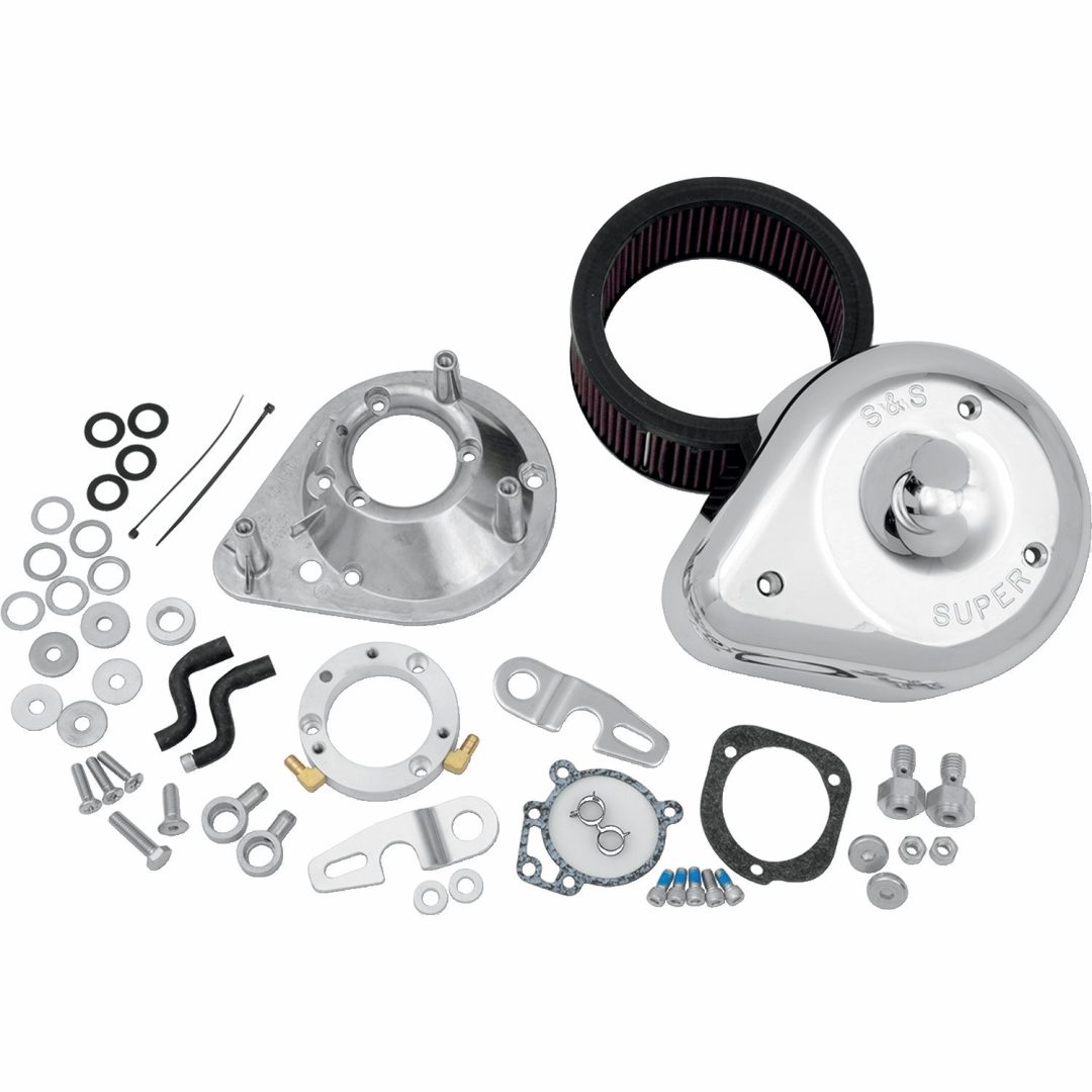 Luftfilter Teardrop Kit S&S Cycle Kit / Chrome