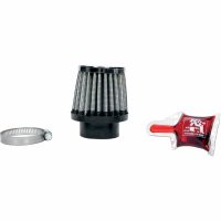 Luftfilter Universal Svart/Krom/Silver K & N