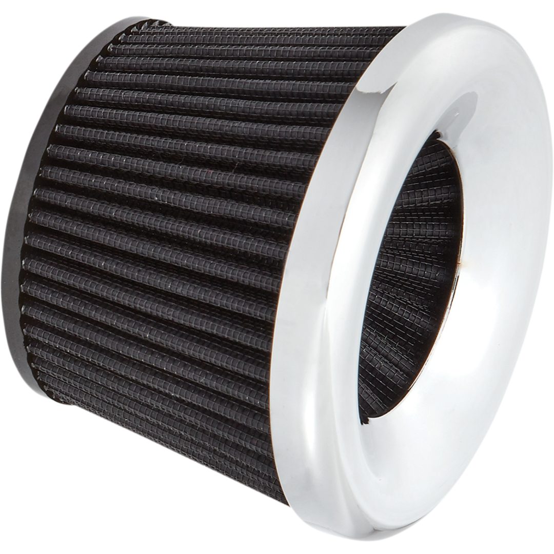 Luftfilter Velocity 65° 90° Krom ARLEN NESS Luftrenare