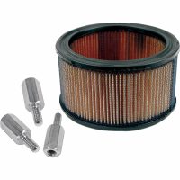 Luftfilteradapterkit High-flow Svart/orange S&S Cycle