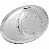 Luftfilterinsats Five-bolt Krom DRAG SPECIALTIES