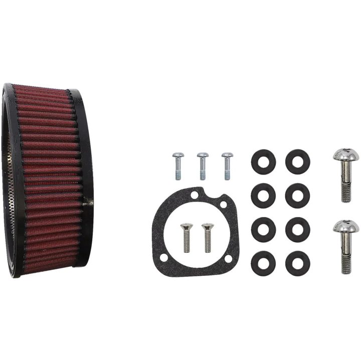 Luftfilterkit Air Stinger Stealth Silver/krom S&S Cycle Luftrenare – bild 3