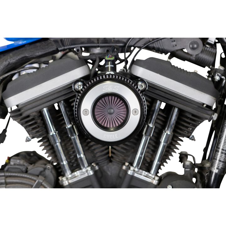 Luftfilterkit Air Stinger Stealth Svart/chrome S&S Cycle Luftrenare – bild 3