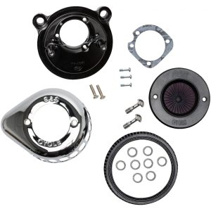 Luftfilterkit Air Stinger Stealth Svart/chrome S&S Cycle