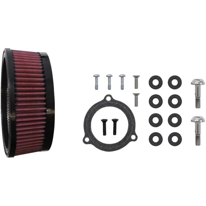 Luftfilterkit Air Stinger Stealth Svart/chrome S&S Cycle Luftrenare – bild 3