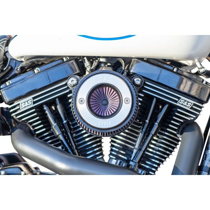 Luftfilterkit Air Stinger Stealth Svart/chrome S&S Cycle Luftrenare – bild 5