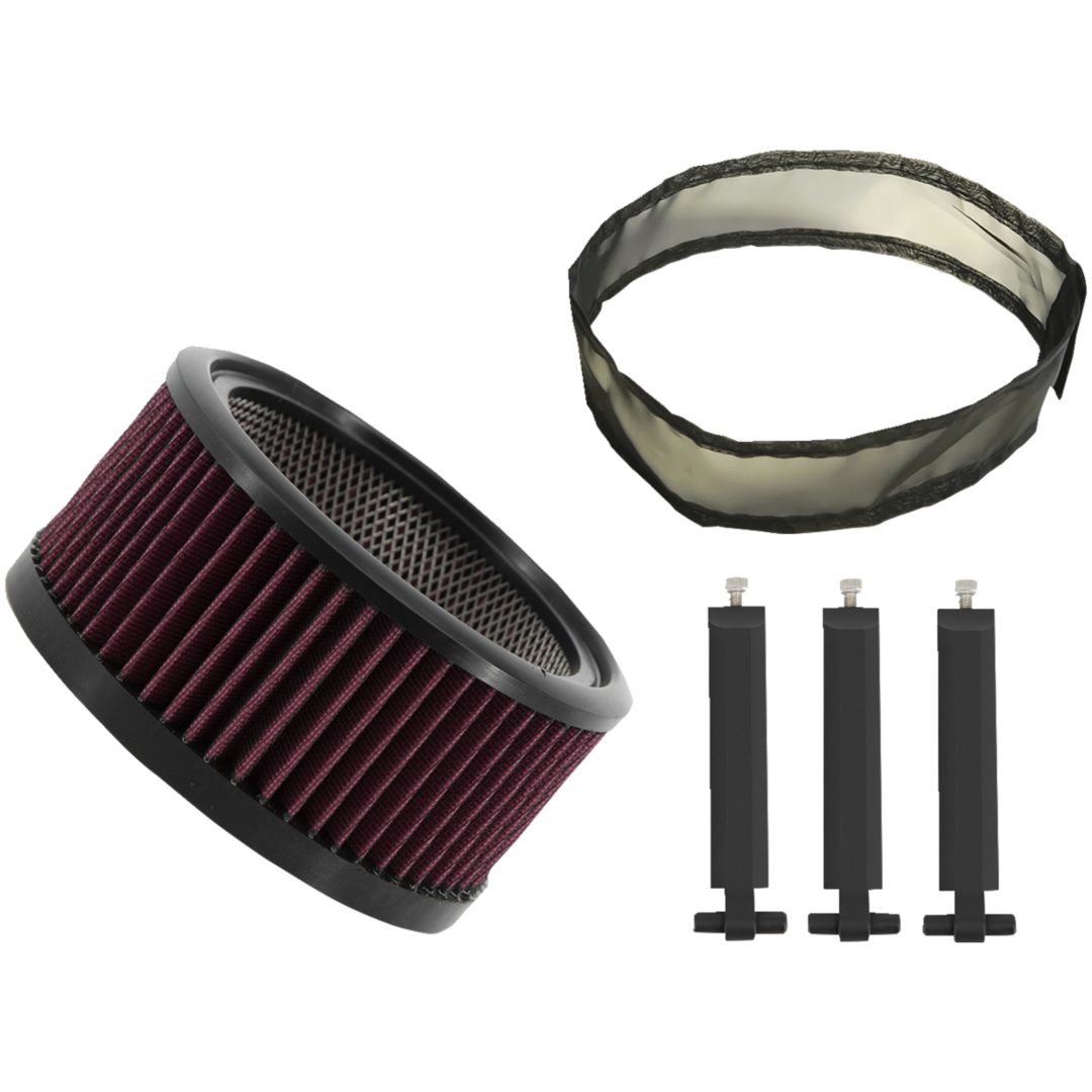 Luftfilterkit Big Power Svart TRASK Luftfilter – bild 3