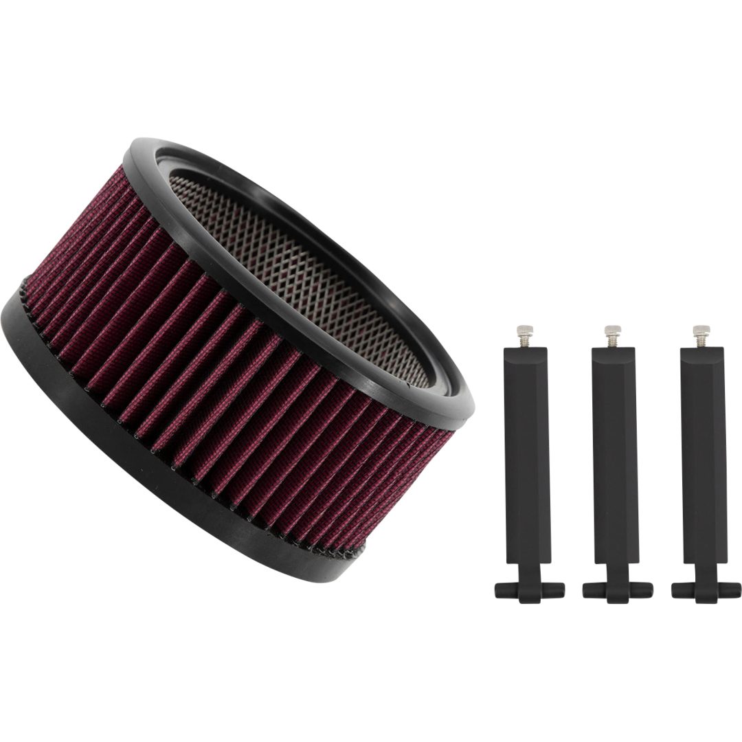 Luftfilterkit Big Power Svart TRASK Luftfilter