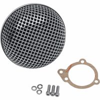 Luftfilterkit Bob Retro-style Krom/silver DRAG SPECIALTIES