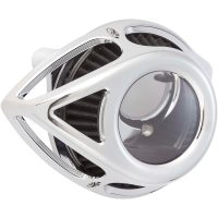 Luftfilterkit Clear Tear Silver/chrome ARLEN NESS