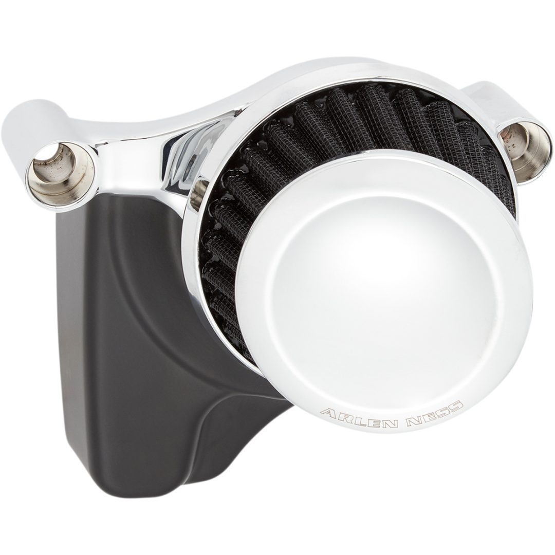 Luftfilterkit Mini 22° Silver/chrome ARLEN NESS Luftrenare