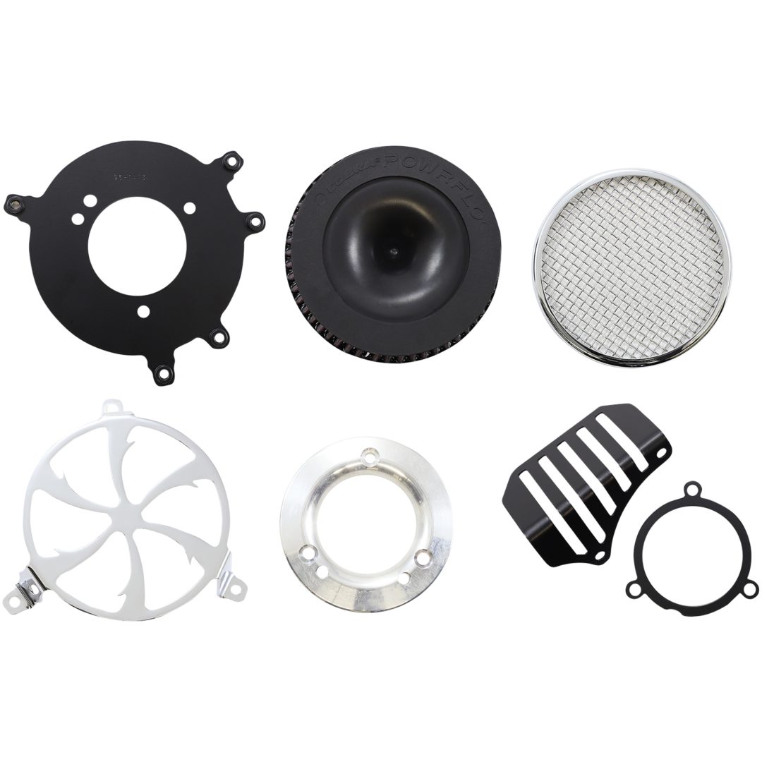 Luftfilterkit Silver/krom COBRA Luftrenare – bild 2