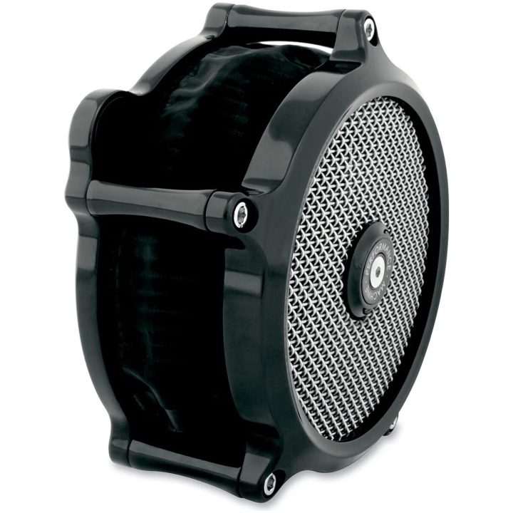 Luftfilterkit Super Gas Svart PERFORMANCE MACHINE – bild 2