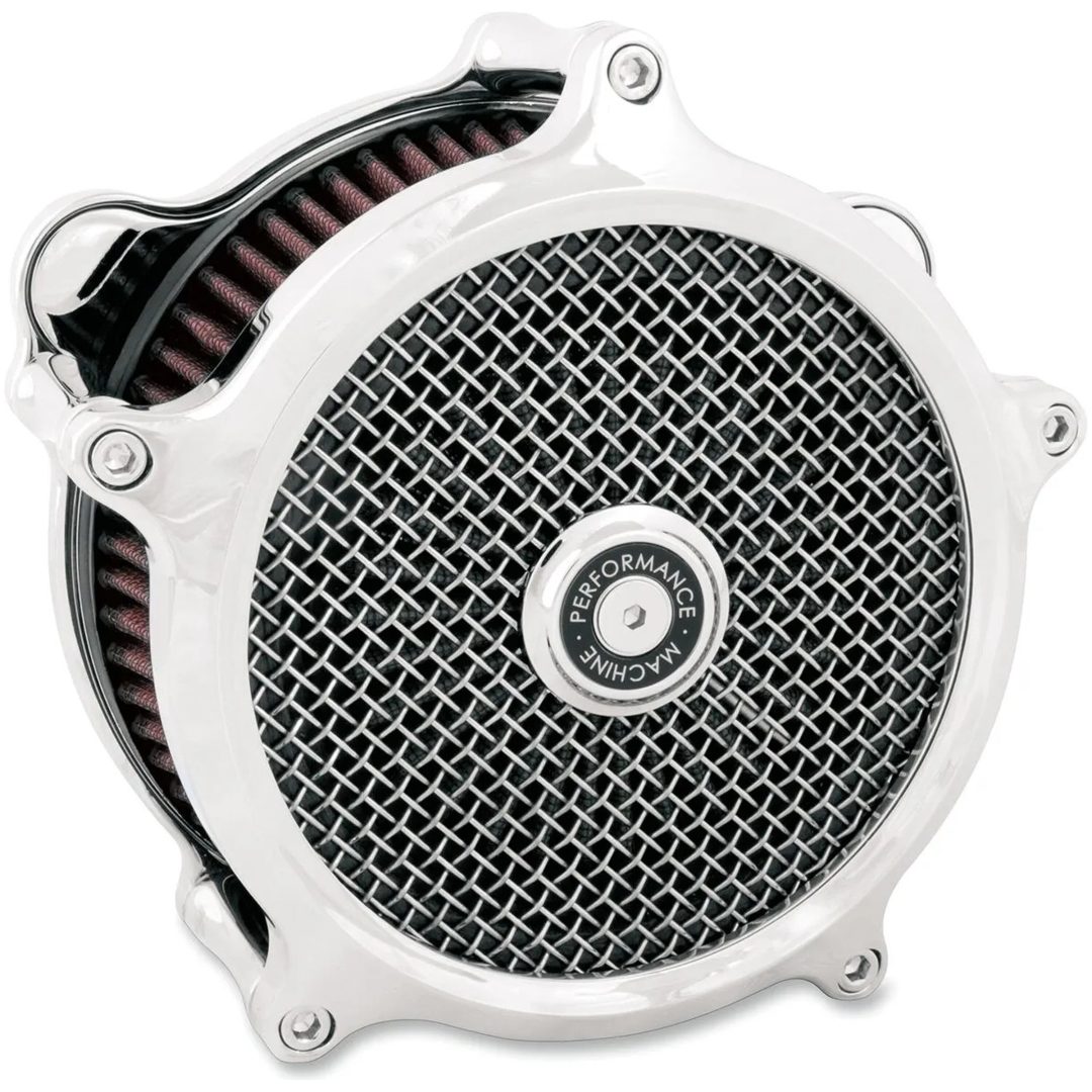 Luftfilterkit Super Gas Svart PERFORMANCE MACHINE – bild 6