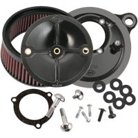 Luftfilterkit Super Stock Stealth Svart S&S Cycle