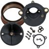 Luftfilterkit Svart S&S CYCLE – miniatyr 1