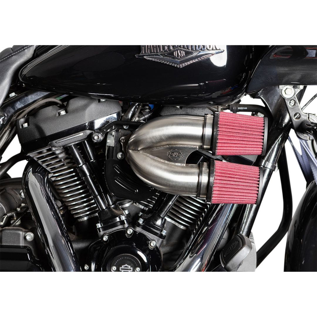Luftfilterkit Tuned Induction Rostfritt S&S Cycle Luftrenare – bild 3