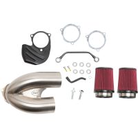 Luftfilterkit Tuned Induction Rostfritt S&S Cycle