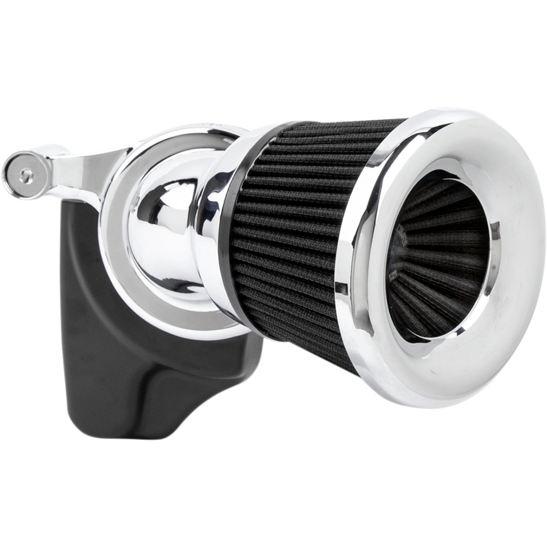 Luftfilterkit Velocity 65° Silver/krom ARLEN NESS Luftrenare