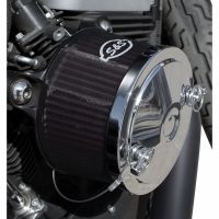 Luftfilterkomponent Stealth Svart S&S Cycle