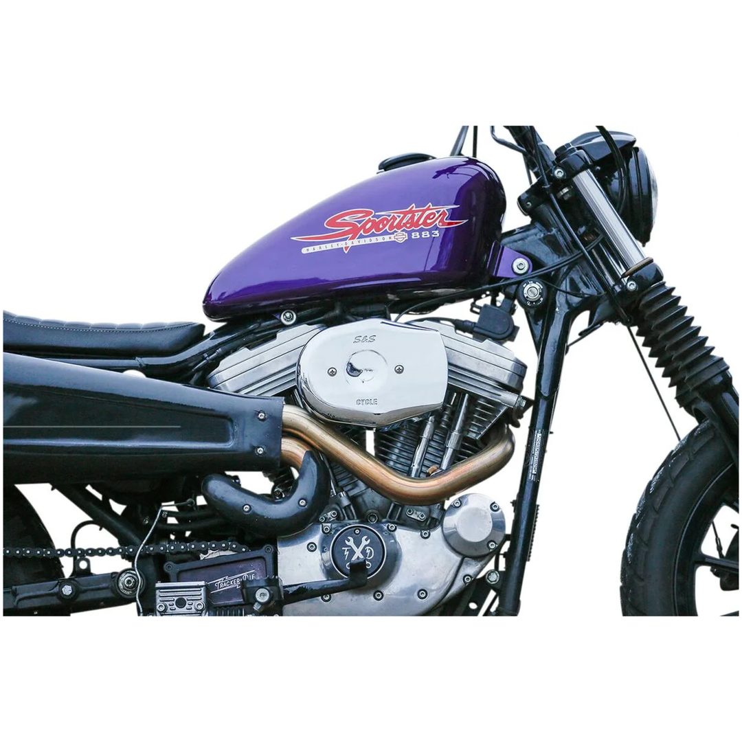 Luftfilterlock Stealth Krom S&S Cycle Skydd – bild 2