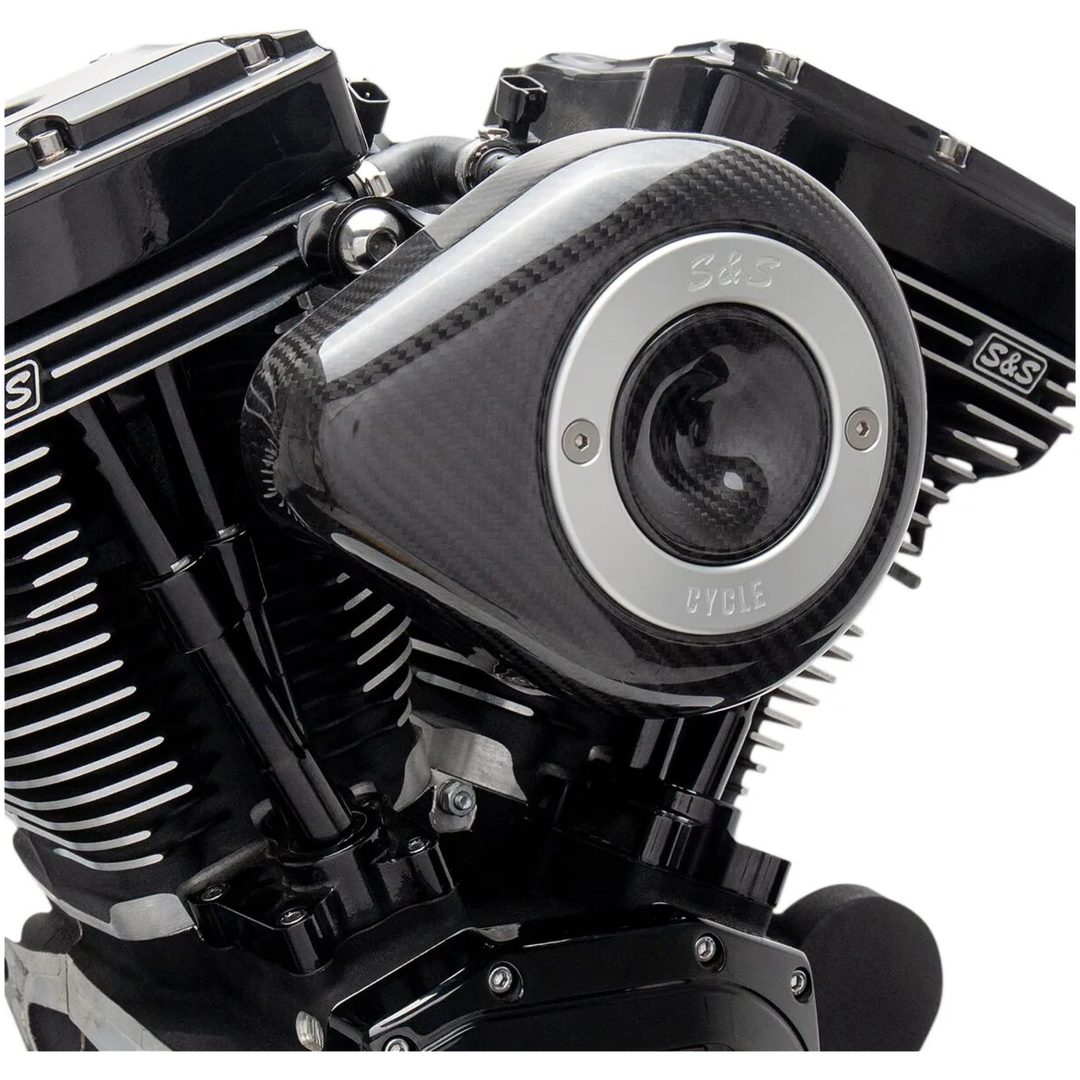 Luftfilterlock Stealth Svart S&S Cycle – bild 3