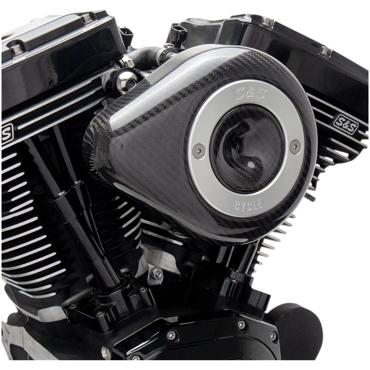 Luftfilterlock Stealth Svart S&S Cycle – bild 3