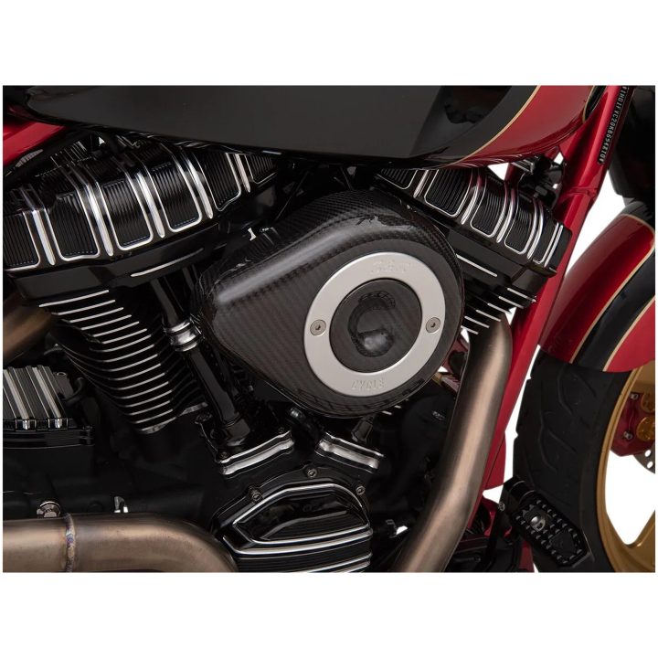 Luftfilterlock Stealth Svart S&S Cycle – bild 4