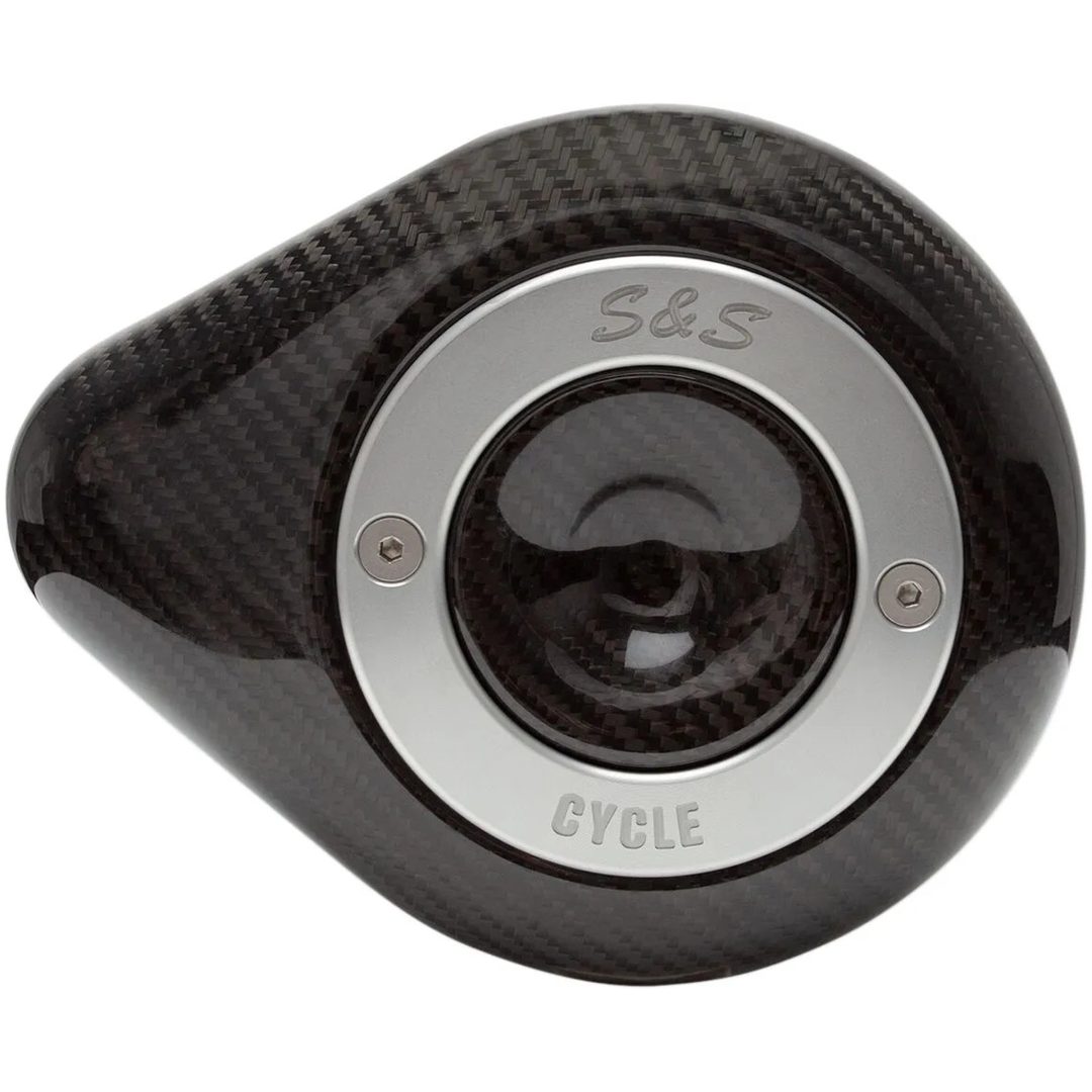 Luftfilterlock Stealth Svart S&S Cycle