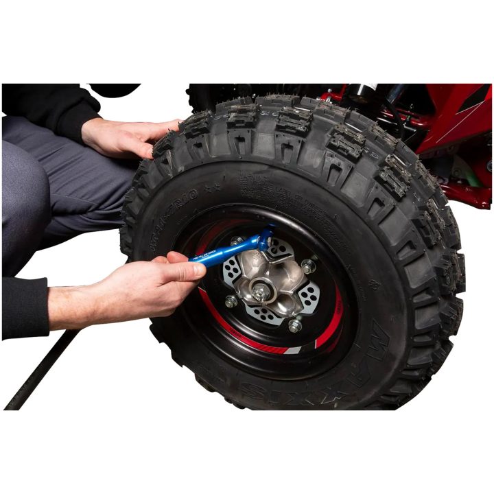 Luftkompressor Pro Fill™ Air Chuck Blå/Anodiserad Billet Aluminium MOTION PRO Däckpump – bild 4