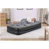 Luftmadrass med inbyggd fotpump flockad 191x97x46 cm Bestway – miniatyr 1