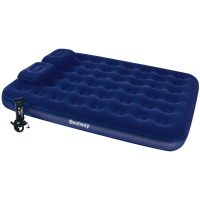 Luftmadrass med kudde och luftpump 203 x 152 x 22 cm 67374 Bestway