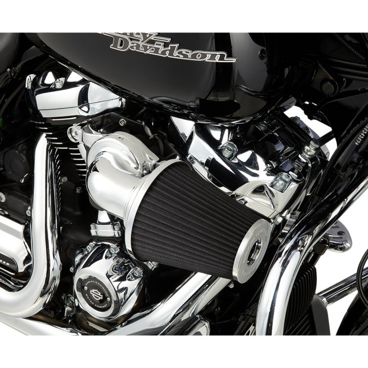 Luftrenare Kit Monster Sucker Silver/chrome ARLEN NESS Luftrenarkit – bild 5