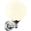 Lugano Vägglampa Bad, Krom/opal ANETA HOME Krom /Opalvit – miniatyr 1
