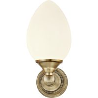 Luigi Vägglampa Bad, Antik/opal ANETA HOME