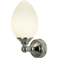 Luigi Vägglampa Bad, Krom/opal ANETA HOME