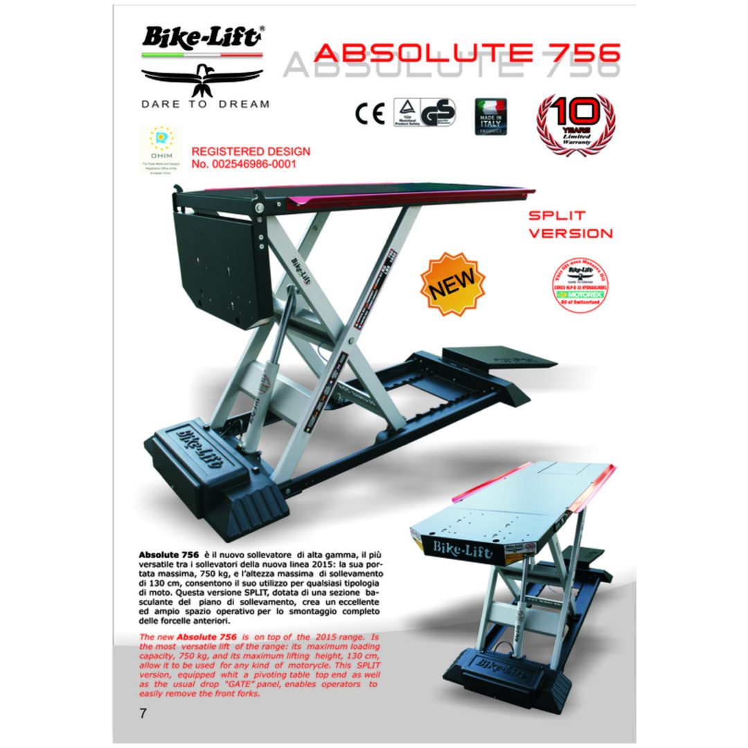 Lyftbord Absolute Split Bike-Lift – bild 2