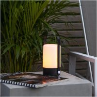 Lykta Flame Lantern Svart Star Trading