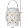 Lykta Flame lantern Vit Star Trading – miniatyr 7