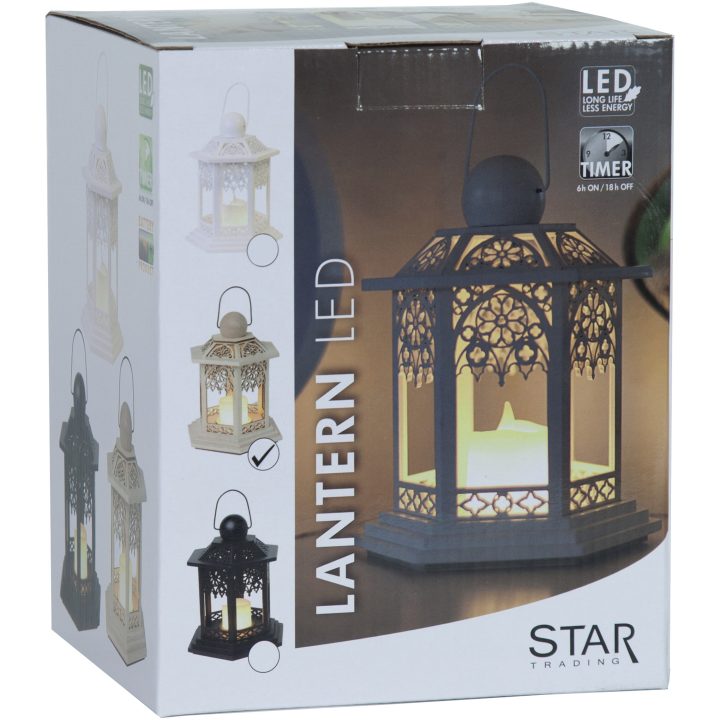 Lykta Lace Natur Star Trading – bild 8