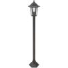 Lyktstolpar för trädgård 6 st E27 110 cm aluminium brons vidaXL – miniatyr 2