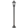 Lyktstolpar för trädgård 6 st E27 110 cm aluminium brons vidaXL – miniatyr 3