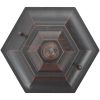 Lyktstolpar för trädgård 6 st E27 110 cm aluminium brons vidaXL – miniatyr 4