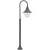 Lyktstolpe för trädgård E27 120 cm aluminium brons vidaXL – miniatyr 2