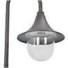 Lyktstolpe för trädgård E27 120 cm aluminium brons vidaXL – miniatyr 4