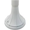 Lyktstolpe för trädgård E27 120 cm aluminium vit vidaXL – miniatyr 6